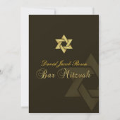 Invitation Bar Mitzvah/café/dor (Dos)
