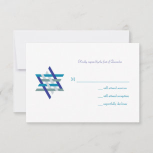 Invitation Bar Mitzvah Cartons réponses