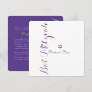 Invitation Bar Mitzvah/DIY couleur de PixDezines