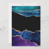 Invitation Bar Mitzvah Galaxie Agate (Dos)