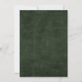 Invitation Bar Mitzvah Grunge Green (Dos)