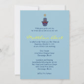 Invitation Bar Mitzvah Hamsa (Dos)