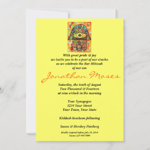 Invitation Bar Mitzvah Invite