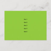Invitation Bar Mitzvah Lime Green Black Star de David Party (Dos)
