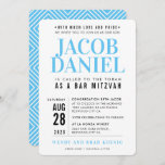 Invitation BAR MITZVAH moderne géométrique empilage sportif b<br><div class="desc">par kat massard >>> WWW.SIMPLYSWEETPAPERIE.COM <<<- - - - - - - - - - - - - - CONTACTEZ-MOI pour aider à équilibrer votre type parfaitementAimez le design, mais souhaitez voir quelques changements - un autre jeu de couleurs, un produit, ajoutez une photo ou adapté pour une autre occasion...</div>