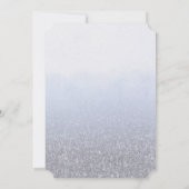 Invitation Bar Mitzvah ombré bleu (Dos)
