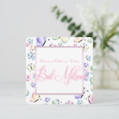 Invitation Bar Mitzvah papillon (Debout devant)