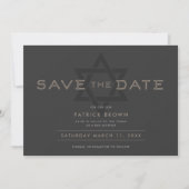 Invitation Bar Mitzvah Save the Date (Devant)