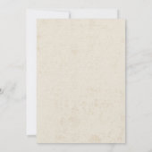 Invitation Bar Mitzvah Toile de tente de camping e (Dos)