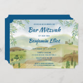Invitation Bar Mitzvah Vista (Devant / Derrière)