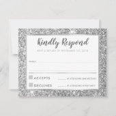 Invitation BAR MODERNE MITZVAH merci cool parties scintillant (Devant)