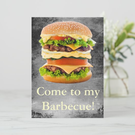 Invitation Barbecue (Debout devant)