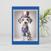 Invitation barbecue 4 Juillet Dalmatien. (Debout devant)