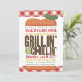 Invitation barbecue - Anniversaire, Fête, Fête (Debout devant)