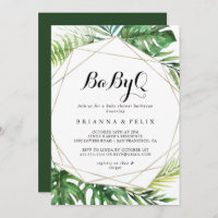 Barbecue de Baby shower Geometry Destination BabyQ