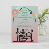 Invitation barbecue de la Fête des Mères (Debout devant)