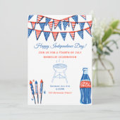 Invitation Barbecue du 4 juillet (Debout devant)