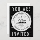 Invitation Barbecue Garden Party (Devant / Derrière)