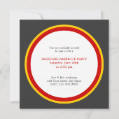 Invitation Barbecue Grill Party (Dos)