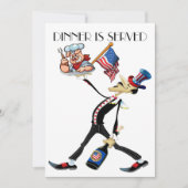 Invitation Barbecue patriotique (Devant)