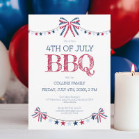 Barbecue patriotique 4 juillet BBQ Summer Party