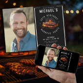 Invitation Barbecue Photo 30e fête d'anniversaire