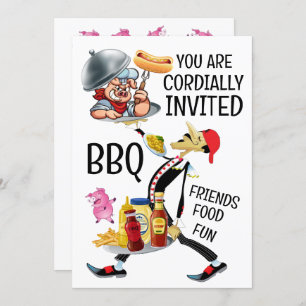 Invitation Barbecue / Pig Pickin'
