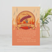 Invitation Barbecue Pleaser (Debout devant)