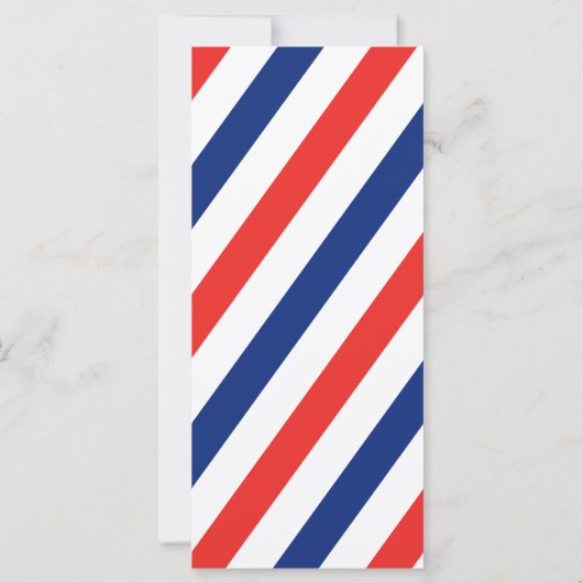 Invitation Barber Stripes (Dos)