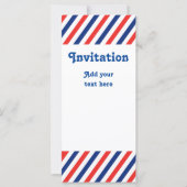 Invitation Barber Stripes (Devant)