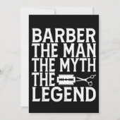 Invitation Barbier The Man 2024 (Devant)