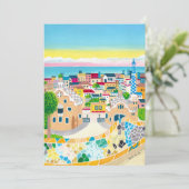 Invitation Barcelone Espagne (Debout devant)
