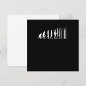 Invitation Barcode Evolution Puzzler Jeu cadeau (Devant / Derrière)