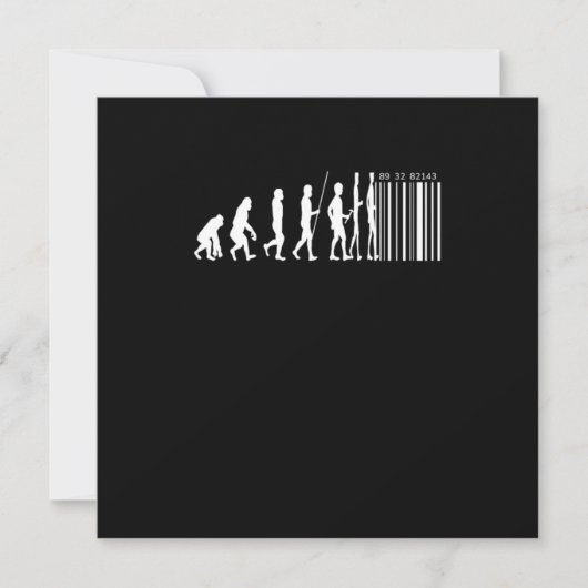 Invitation Barcode Evolution Puzzler Jeu cadeau (Devant)