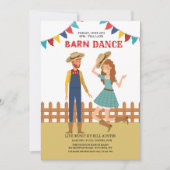 Invitation Barn Dance (Devant)