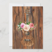 Invitation Barne Wood Lights Boots Horloges Fête des mariées (Dos)