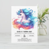 Invitation Barnyard Custom Horse Anniversaire (Debout devant)