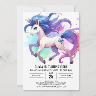 Invitation Barnyard Digital Horse Anniversaire