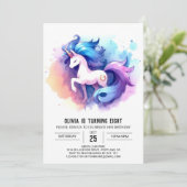 Invitation Barnyard Editable Horse Anniversaire (Debout devant)