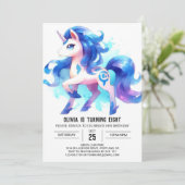 Invitation Barnyard Editable Horse Anniversaire (Debout devant)