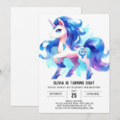 Invitation Barnyard Editable Horse Anniversaire (Devant / Derrière)