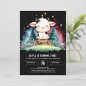 Invitation Barnyard Kids Cow Anniversaire (Debout devant)