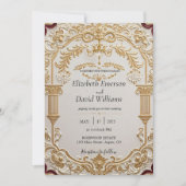 Invitation baroque Elegance (Devant)