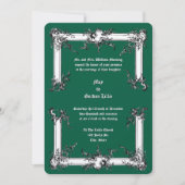 Invitation Baroque Rococo Rocaille Frame ca. 1775 Mariage (Devant)