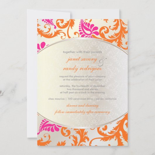 Invitation Barrage pavé de PixDezines (Dos)