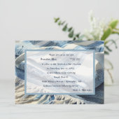 Invitation Barre Mitzvah Aquarelle Tallit 4 (Debout devant)