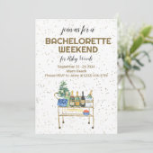 Invitation Barre Panier Bachelorette Week-end Grandmillentena (Debout devant)