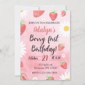 Invitation Barry premier anniversaire (Devant)