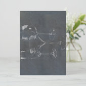 Invitation Barware en verre (Debout devant)