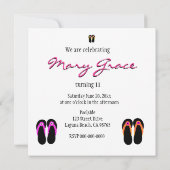 Invitation Bascules électroniques (Dos)